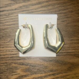 Kendra Scott Geometric Gold Earrings
